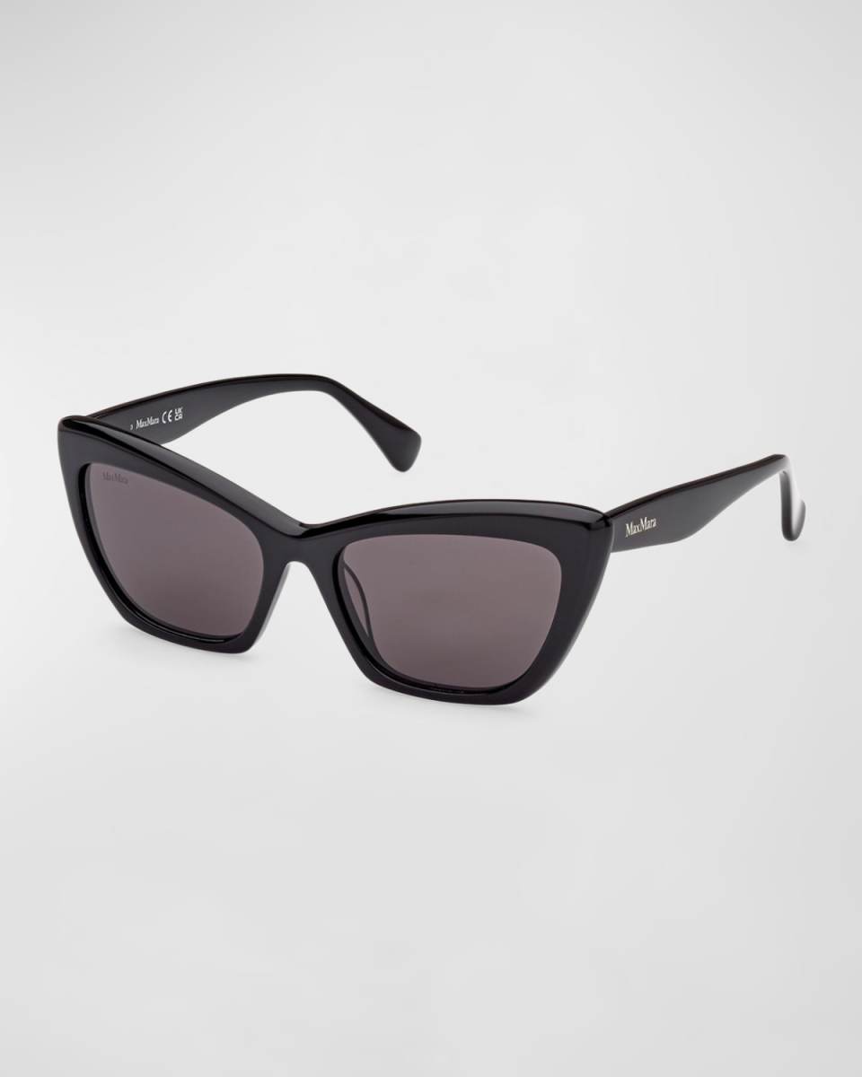 Logo Acetate Cat-Eye Sunglasses